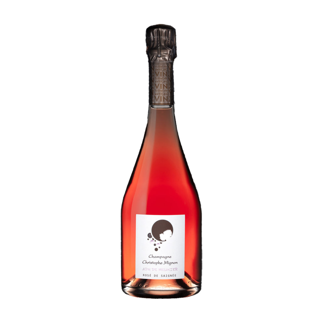 Christophe Mignon, ADN de Meunier Rosé de Saignée Extra Brut - SileneWineShop