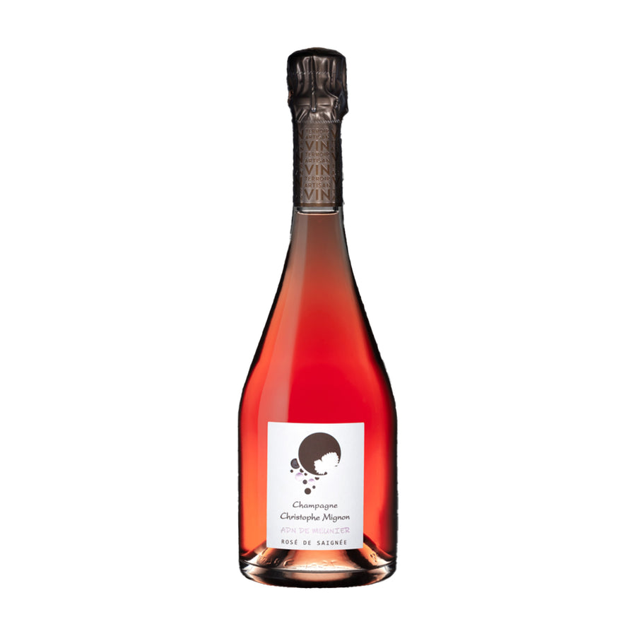 Christophe Mignon, ADN de Meunier Rosé de Saignée Extra Brut - SileneWineShop